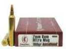 7mm Remington Ultra Magnum 20 Rounds Ammunition Nosler 160 Grain Ballistic Tip