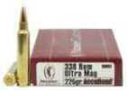338 Remington Ultra Magnum 20 Rounds Ammunition Nosler 225 Grain Ballistic Tip