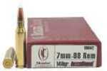 7mm-08 Remington 20 Rounds Ammunition Nosler 140 Grain Ballistic Tip