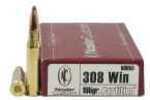 308 Winchester 20 Rounds Ammunition Nosler 165 Grain Soft Point