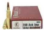 280 Rem Ackley Improved 20 Rounds Ammunition Nosler 140 Grain Ballistic Tip