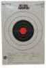 Champion Traps & Targets Orange Bullseye Scorekeeper 25 Yard Pistol Slow Fire 12 Pack 45723