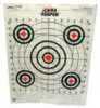 Champion Traps & Targets Orange Bullseye Scorekeeper Target 100 Yard Rifle Sight-In 12 Pack 45726