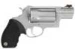 Taurus Judge Public Defender Revolver 410 Gauge / 45 Colt Compact Stainless Steel 2.5" Barrel With Fiber Optic Sight 2441039TC
