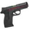 Crimson Trace Corporation Hi-Brite LaserGrip Fits S&W M&P Black Rubber Wraparound LG-660