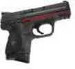 Crimson Trace Corporation Hi-Brite LaserGrip Smith & Wesson M&P Compacts (Excluding 45 ACP ) Black Rubber Wraparound Lg-66