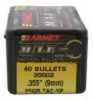 Barnes Bullets 9mm .355" 95 Grains TAC-XP Flat Base (Per 40 35502