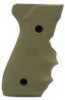 Hogue Beretta 92/96 Grip with Finger Grooves Desert Tan 92003
