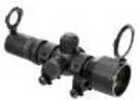 NcStar Rubber Tactical-Double Illumination Series Scope 3-9x42 Red/Green Illuminated Reticle, Ruby Lens SEECR3942R