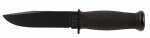 KABAR Mark I Fixed Blade Knife 5.13" Hard Plastic Sheath 1095 Cro-Van/Black Steel Black KratonG Handle Plain