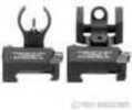 Troy Industries Micro-HK Sight Set Black, Tritium, Folding SSIG-IAR-STBT-00