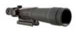 Trijicon ACOG Rifle Scope 5.5X 50 Red Chevron .223 Flttp Matte Flattop Adapter BAC Ta55