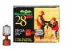 28 Gauge 5 Rounds Ammunition Brenneke 2 3/4" 3/8 oz Lead #Slug