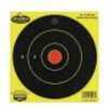 Birchwood Casey Dirty Bird Target Round Bullseye 6" 16 Targets Yellow 35906