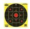 Birchwood Casey Dirty Bird Chartreuse Bull's Eye Target 12", Per 4 35912