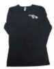 Pistols and Pumps Long Sleeve Bella T-Shirt Black, X-Large PP101-BLK-XL