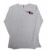 Pistols and Pumps Long Sleeve Bella T-Shirt White, Small PP101-WH-S