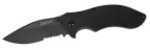 Kershaw Clash, Black, Serrated Folding Knife Md: 1605cktst