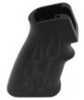 Hogue AR-15 Rubber Grip Beavertail No Finger Grooves Black 15030