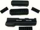 Hogue Grips Overmolded And Forend Kit Fits AK-47 & AK-74 Standard Chinese Russian Black Finish 74004
