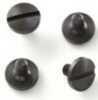 Hogue Beretta Grip Screws (Per 4) Slot, Black 92008