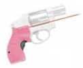 Crimson Trace Smith and Wesson J-Frame Round Butt Lasergrip,Front Activation-Pink LG-105 PINK