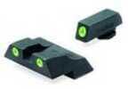 Mako Group for Glock - Tru-Dot Sights G26 & 27 Green/Green Fixed Set ML10226