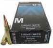 PNW Arms 7.62x51mm Sniper 175 Grains MatchKing HPBT (Per 20) 7.62NATOMTH175BTHP20