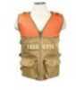 NcStar Hunting Vest/Blaze Orange And Tan CHV2942TO