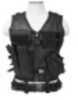 NCSTAR Tactical Vest Nylon Black Size Medium- 2XL Fully Adjustable PALS Webbing Pistol Mag Pouches Rifle Inc