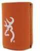 AES Outdoors Browning Can Coozie Burnt Orange/White BR-CAN-BOW
