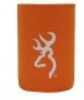 AES Outdoors Browning Can Coozie Orange/White BR-CAN-OW
