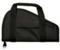 Bulldog Cases Pistol Rug Black, Large w/ Accessory Pocket BD602
