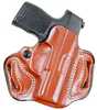 Desantis Mini Slide Holster Owb Lh Leather Sig P365 Tan