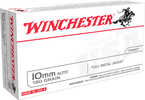 10mm 50 Rounds Ammunition Winchester 180 Grain Full Metal Jacket