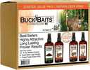 Buck Baits Starter Kit Doe/ Estrus Max/ Buck/ Earth Cover 3 oz. ea. Model: BBDU12Starter-A