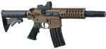 Crosman Bushmaster MPW Full Auto BB Gun, CO2-Powered with a Red Dot Sight 