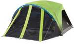 Coleman Carlsbad Dome Tent W/ Screen Room 4 Person 9'X7'X4'