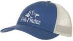 Fin Finder Logo Hat Heathered Royal/Light Grey