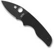 Spyderco Lil Native Folder 2.42 in Black Plain G-10