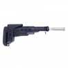 Guntec USA AR-15 Multi Caliber Collapsible Stock With Adjustable Cheek Riser MCS-R Color: Black Model: