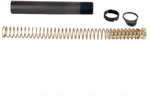 LBE Unlimited AR15 Pistol Buffer Tube Kit Recoil Spring Castle Nut Receiver End Plate Black Fi