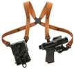 Galco Jackass Rig Shoulder System, AMT Hardballer, Right hand, Premium Steerhide Finish, Black