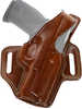 Galco Fletch High Ride Belt Slide Holster Fits Taurus G2S/Springfield XD-S 3.3" Barrel Right Hand Leather Tan