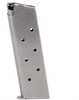 Metalform 1911 Government/Commander Full Size Magazine 10mm Auto 8 Rounds Stainless Steel Construction Natural Finish