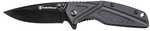 Smith & Wesson Knife Black Rubber 3" Oxide Blade With Pocket Clip