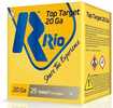 Rio Ammunition TT209 Top Target 20 Gauge 2.75" 7/8 Oz 25 Per Box/ 10 Cs