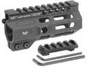 Midwest Industries Combat Rail Handguard 4.5" Length MLOK Black Anodized Finish Includes 5-Slot Polymer Section Bar