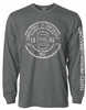 Glock ,crossover Long Sleeve Shirt, Color Gray, Size Extra Large