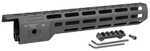Midwest Industries Handguard 13" Length MLOK Aluminum Black Anodized Finish Fits Ruger 10/22 Takedown Includes 5-Slot Po